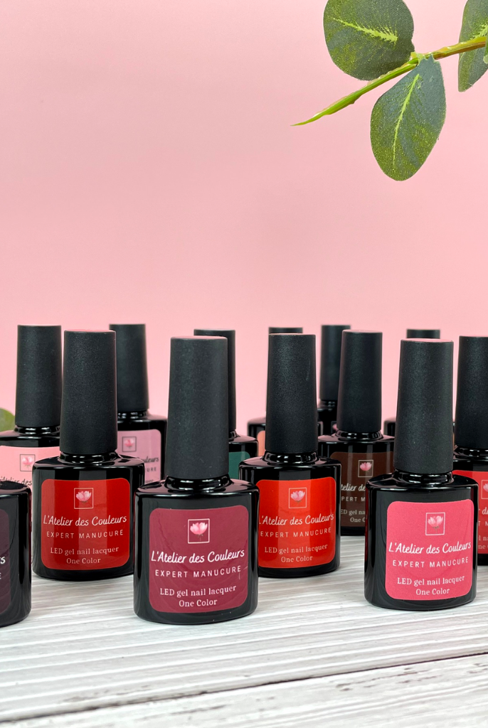 Toutes les Couleurs de Vernis Semi Green et Vegan de L'Atelier des Couleurs