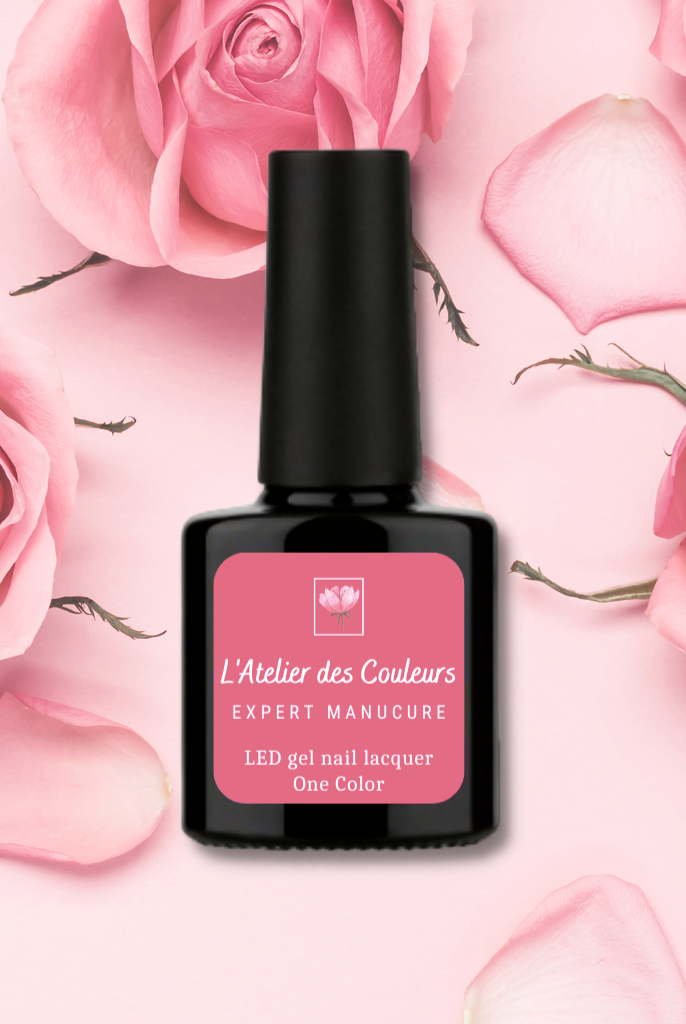 Bois de Rose - Vernis semi permanent naturel rose élégant